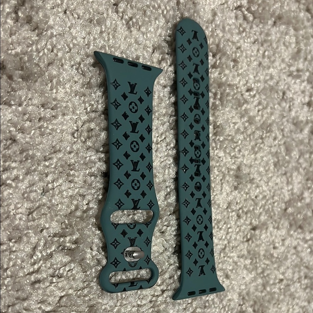 Laser Engraved Silicone Watch Band